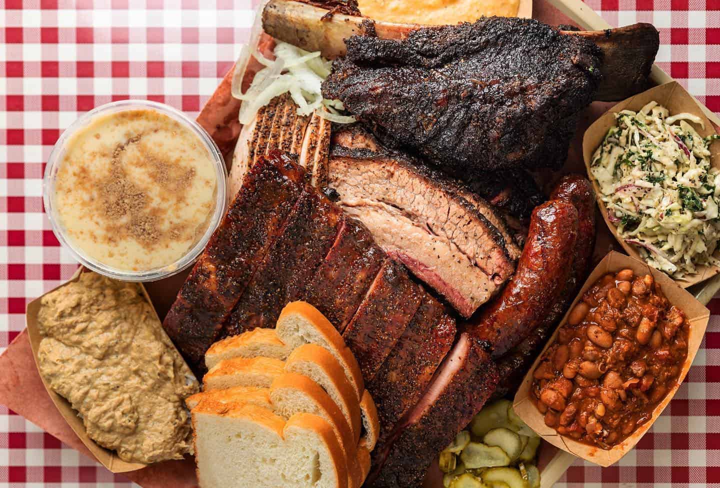 Barbecue Platters at the Texas Top 50 BBQ Joints Kevin's BBQ Joints