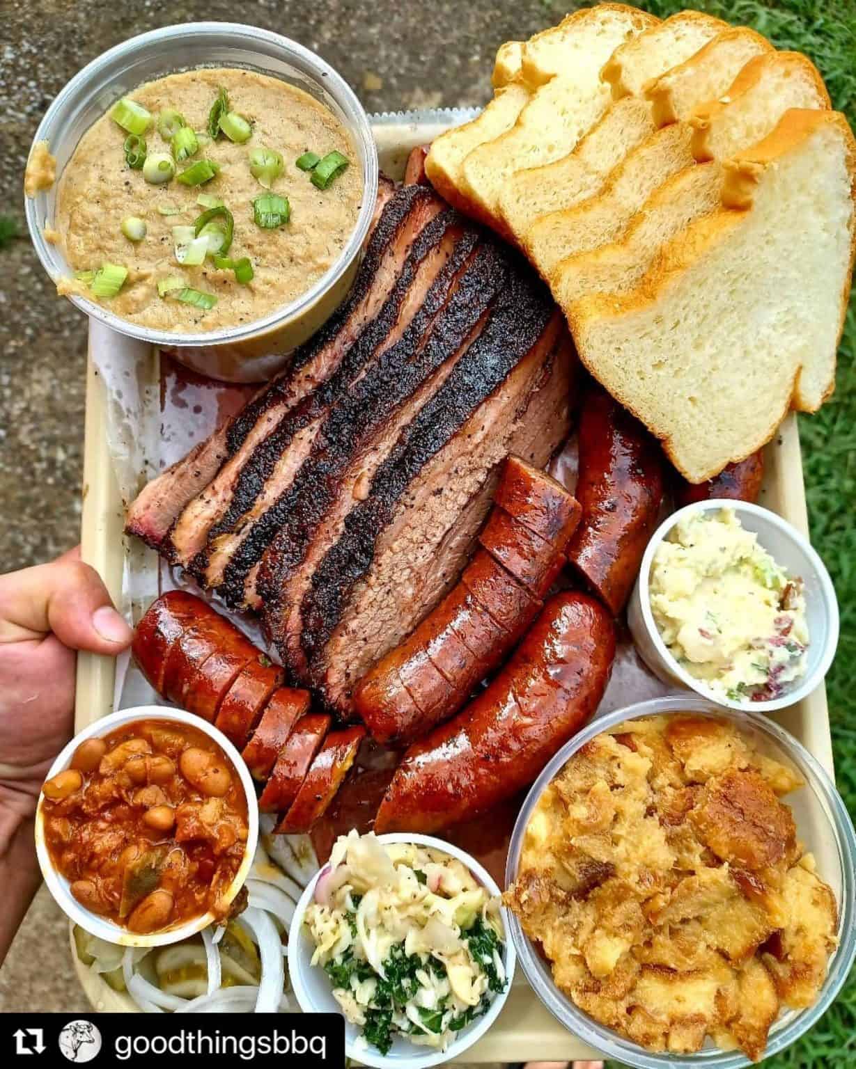 Barbecue Platters at the Texas Top 50 BBQ Joints Kevin's BBQ Joints