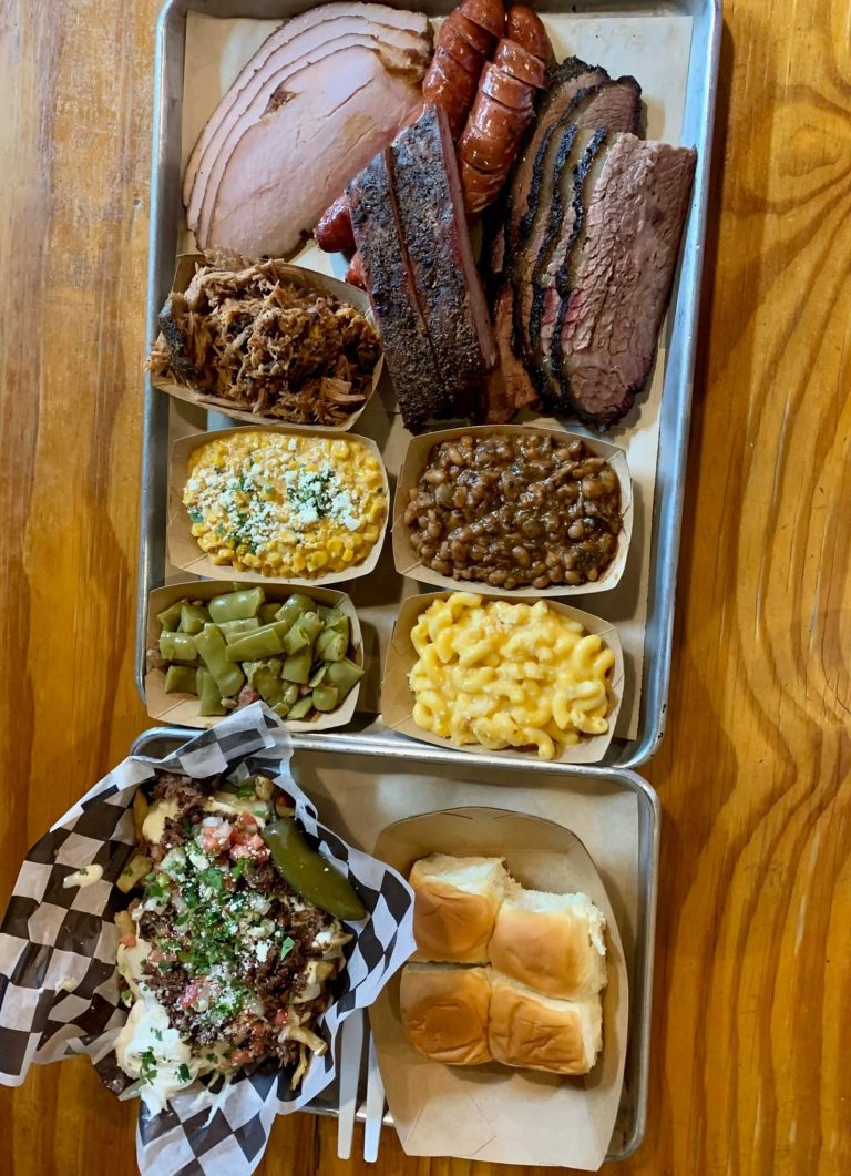 Barbecue Platters at Texas Monthly’s NEXT Top 50 BBQ Joints Kevin's BBQ Joints